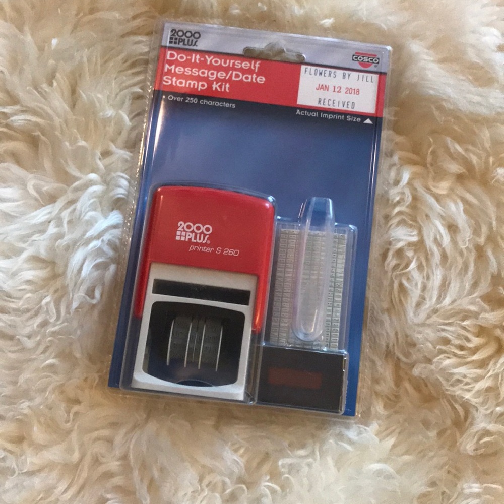 Cosco Do-It-Yourself Message/Date Stamp Kit